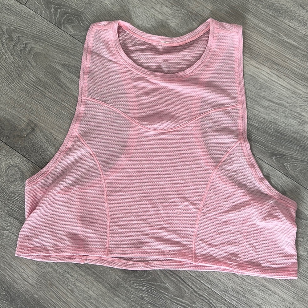 Lululemon Stronger As One Tank Top Pink